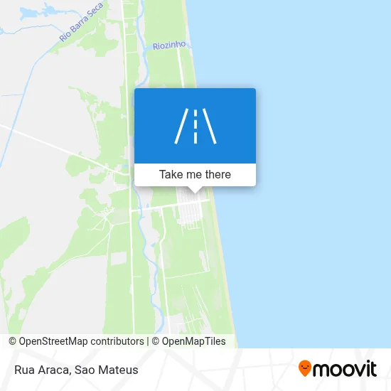 Rua Araca map
