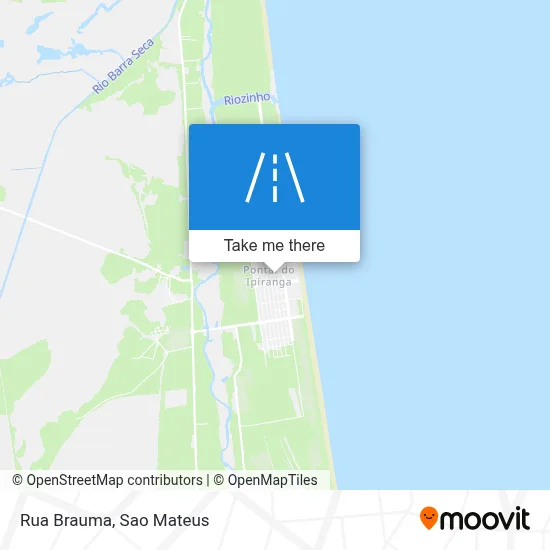 Rua Brauma map