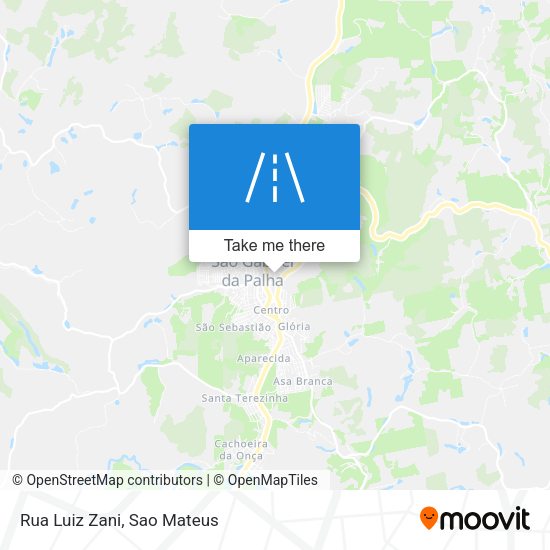 Rua Luiz Zani map