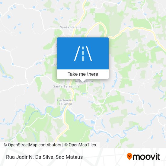 Rua Jadir N. Da Silva map