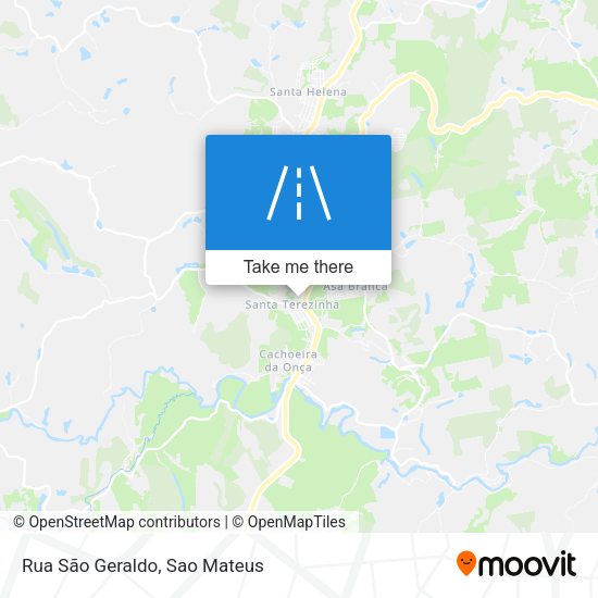 Rua São Geraldo map
