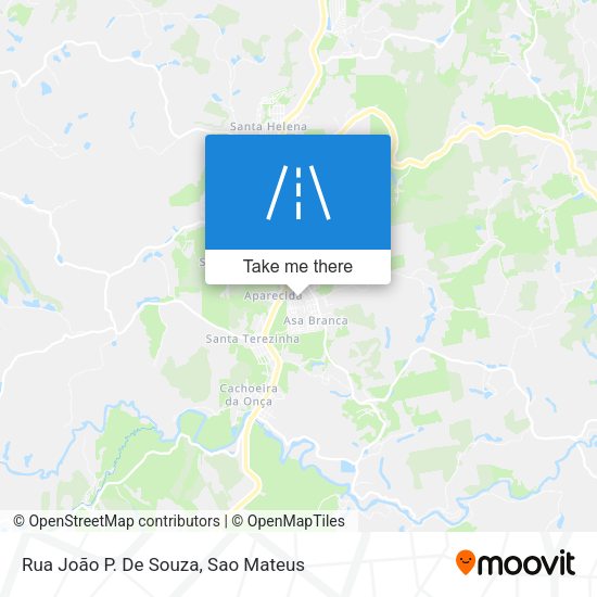 Rua João P. De Souza map