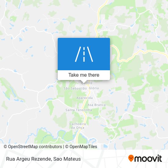 Rua Argeu Rezende map