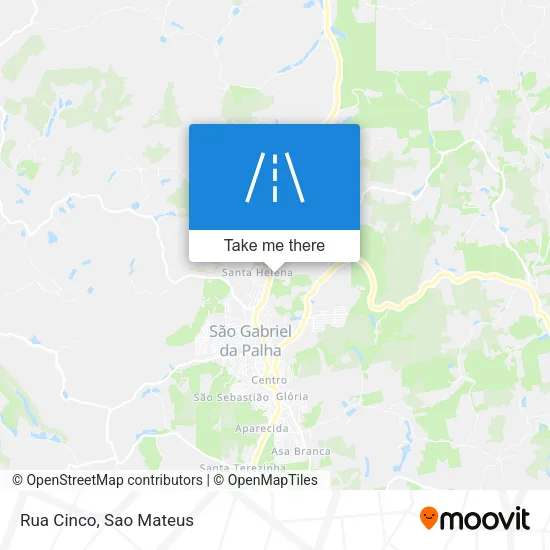 Rua Cinco map