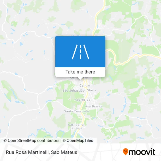 Rua Rosa Martinelli map