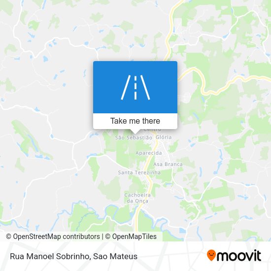 Rua Manoel Sobrinho map