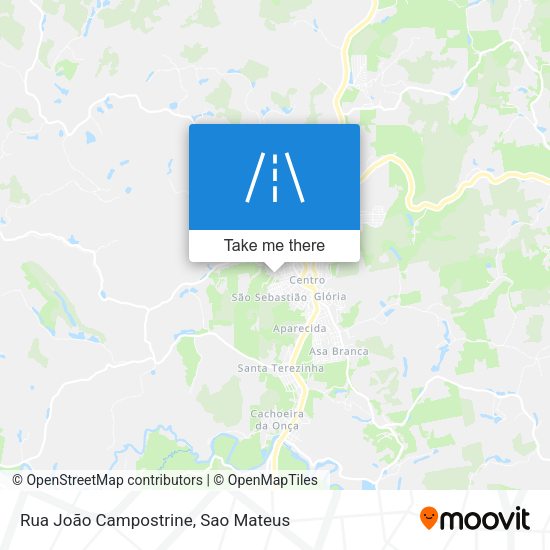 Rua João Campostrine map