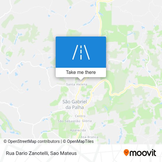 Rua Dario Zanotelli map
