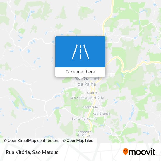 Rua Vitória map