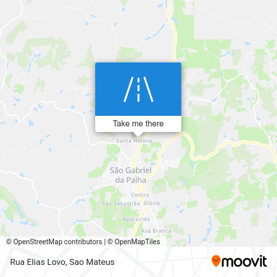 Rua Elias Lovo map