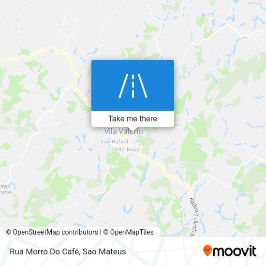 Rua Morro Do Café map