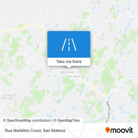 Rua Natalino Cossi map