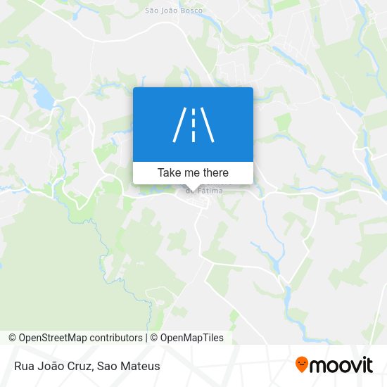 Rua João Cruz map