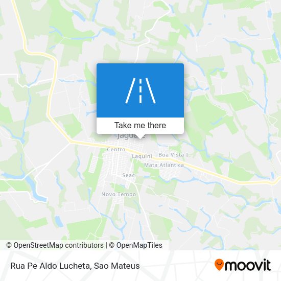 Rua Pe Aldo Lucheta map