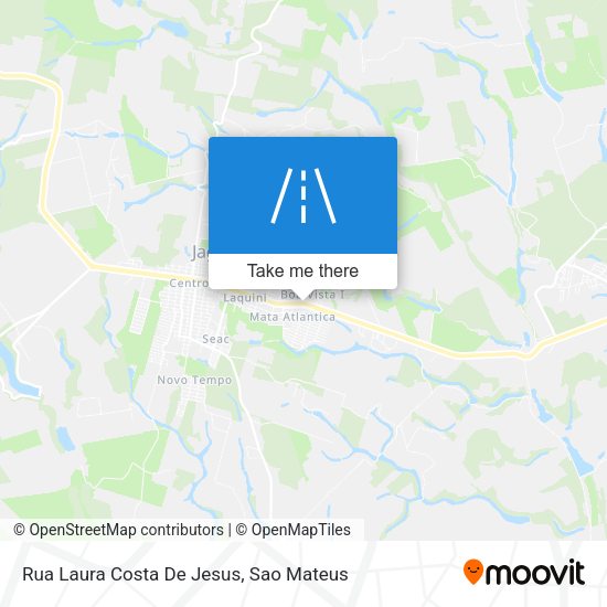 Rua Laura Costa De Jesus map