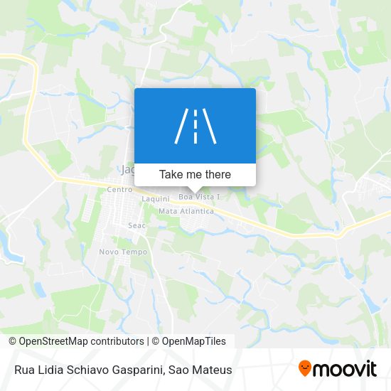 Rua Lidia Schiavo Gasparini map