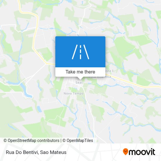 Rua Do Bentivi map