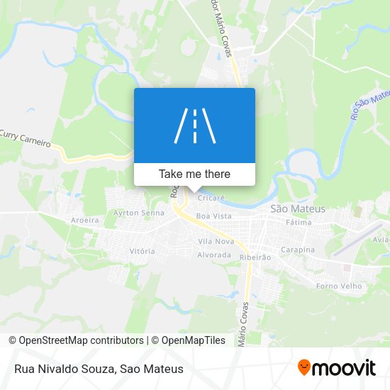 Rua Nivaldo Souza map