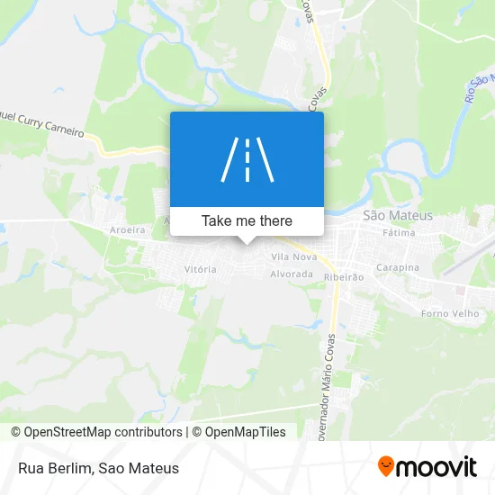 Rua Berlim map