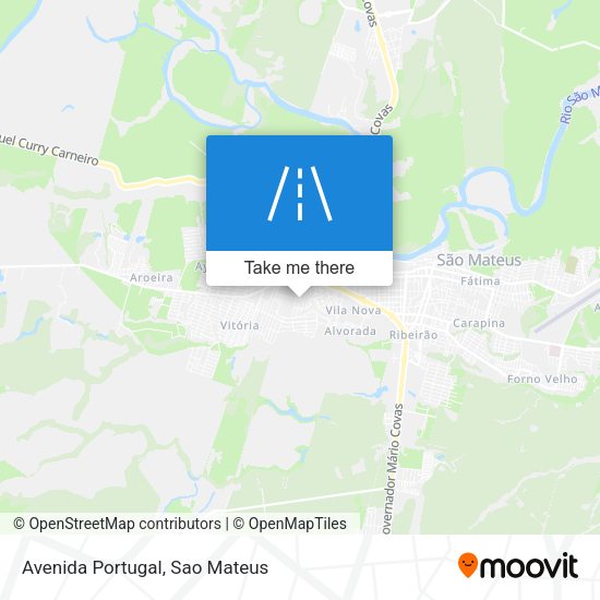 Avenida Portugal map