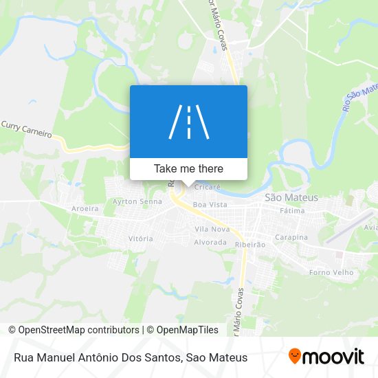 Rua Manuel Antônio Dos Santos map