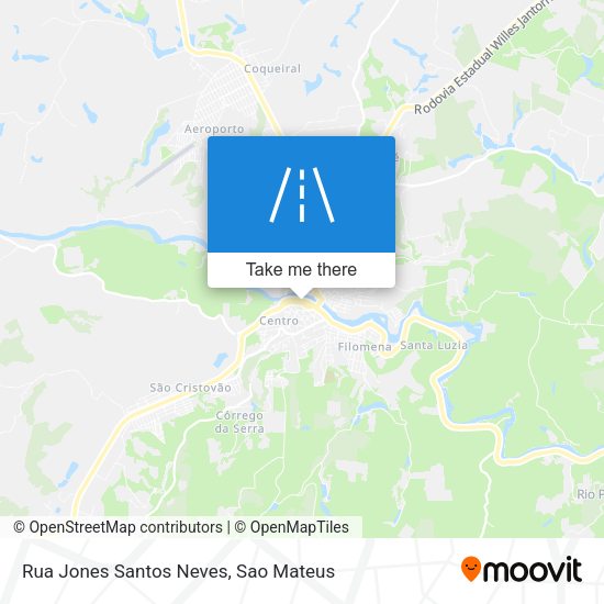 Rua Jones Santos Neves map