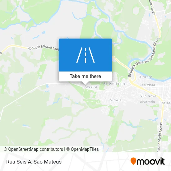 Rua Seis A map