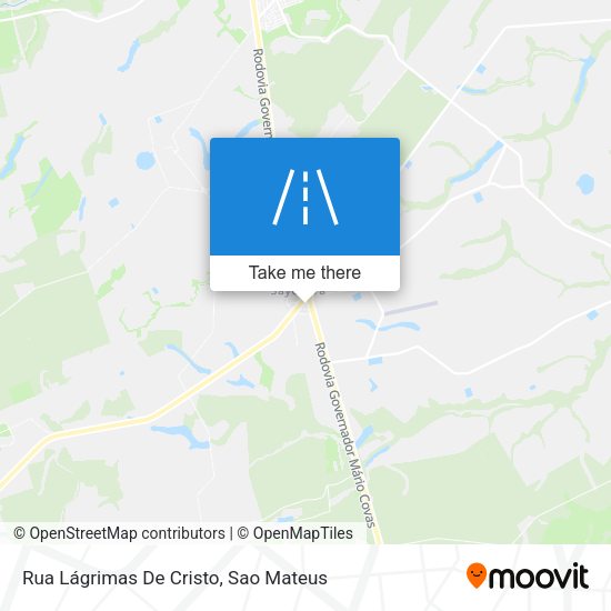 Rua Lágrimas De Cristo map