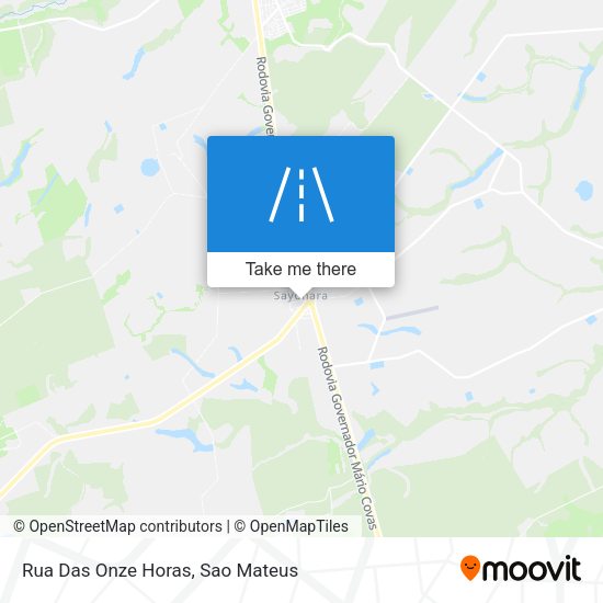 Rua Das Onze Horas map