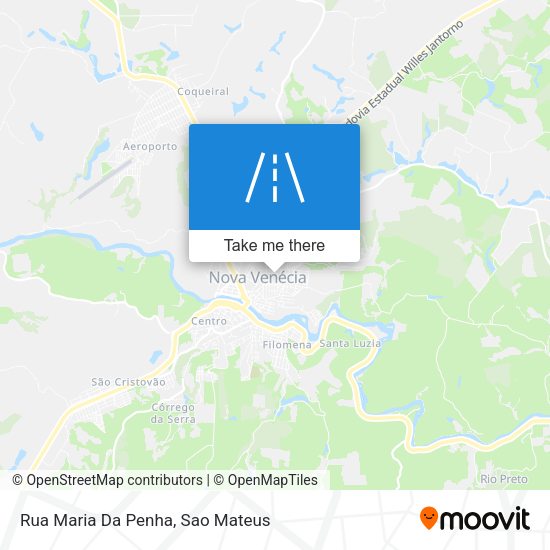 Rua Maria Da Penha map