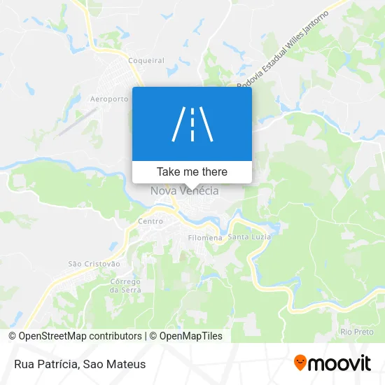 Rua Patrícia map