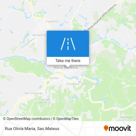 Rua Olivia Maria map