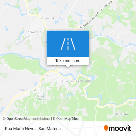 Rua Maria Neves map