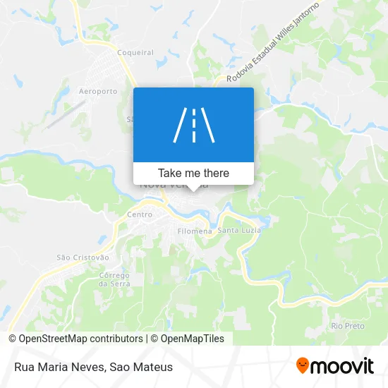 Rua Maria Neves map