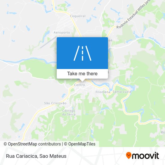 Rua Cariacica map