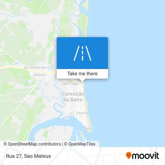 Rua 27 map