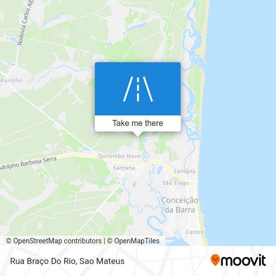 Rua Braço Do Rio map