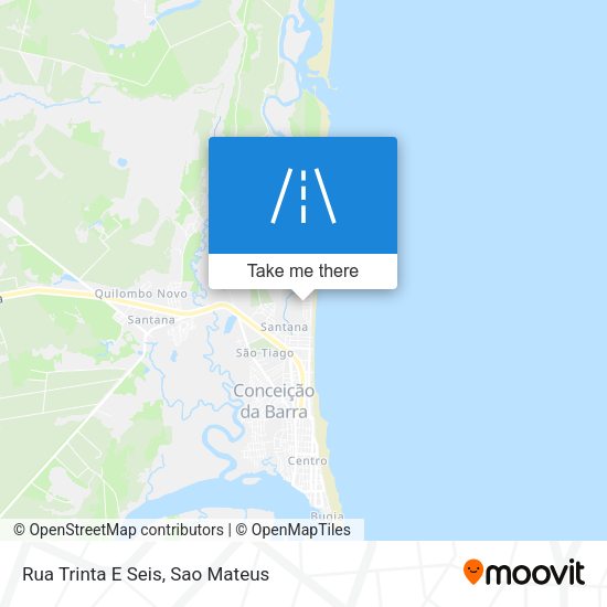 Rua Trinta E Seis map