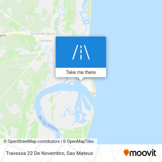 Travessa 22 De Novembro map