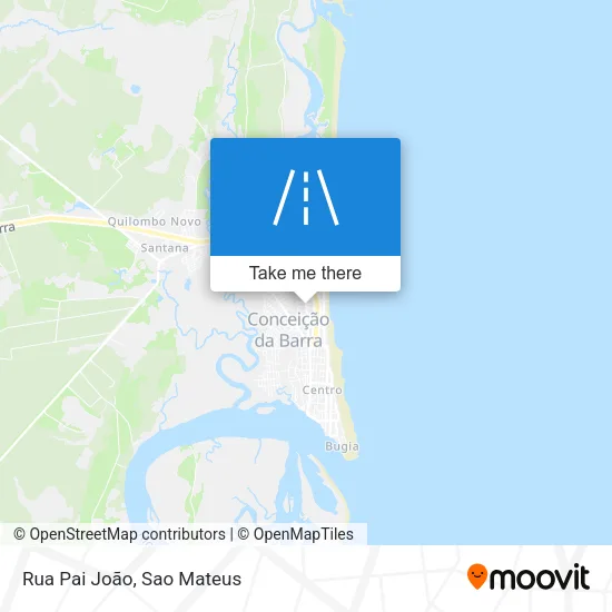 Rua Pai João map