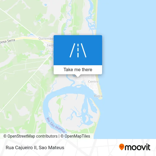 Rua Cajueiro II map