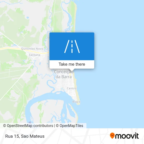 Rua 15 map