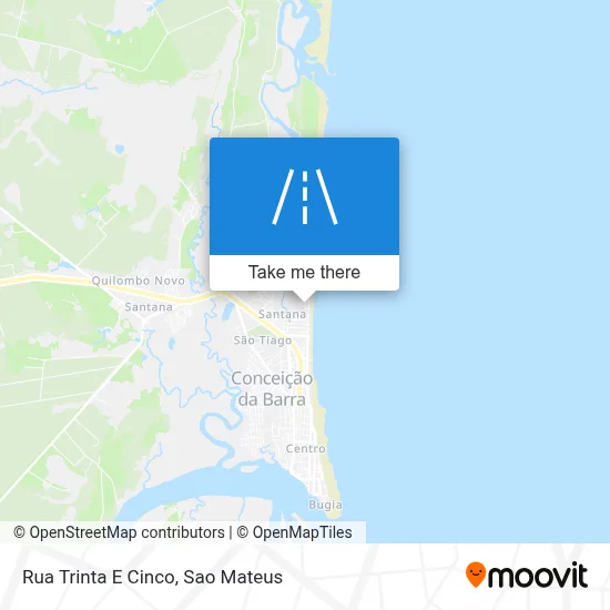 Rua Trinta E Cinco map