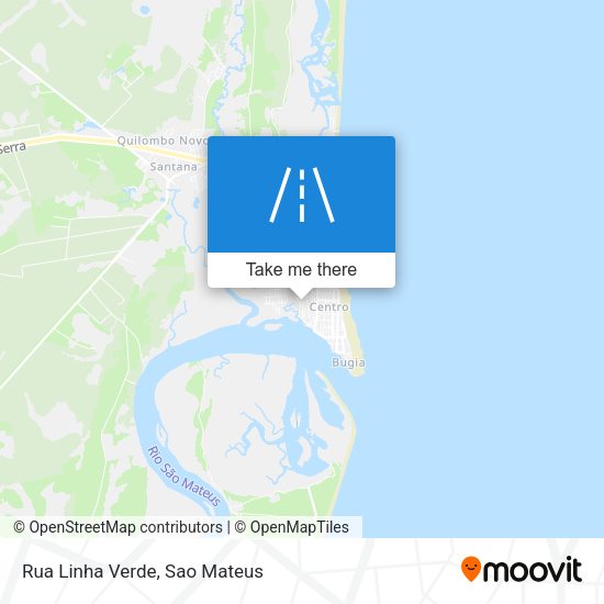 Rua Linha Verde map