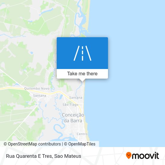 Rua Quarenta E Tres map