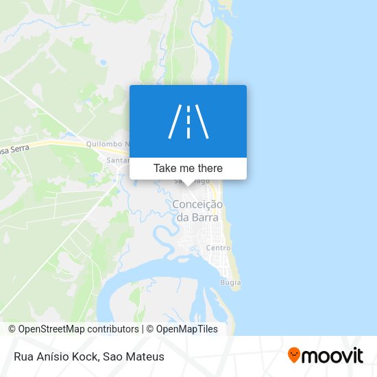 Rua Anísio Kock map