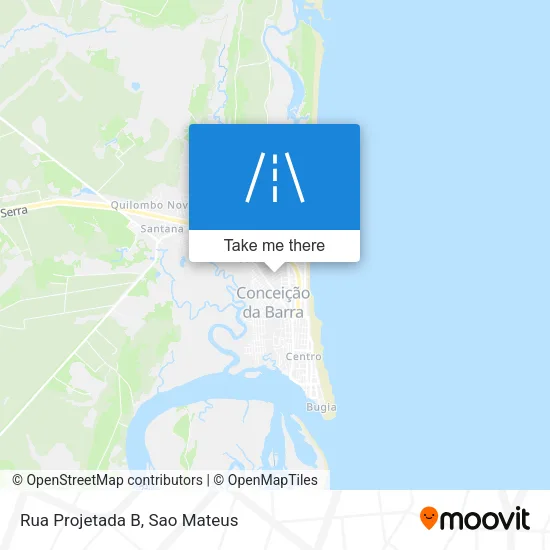 Rua Projetada B map