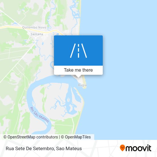 Rua Sete De Setembro map