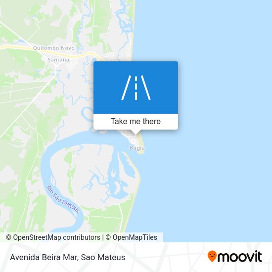 Avenida Beira Mar map
