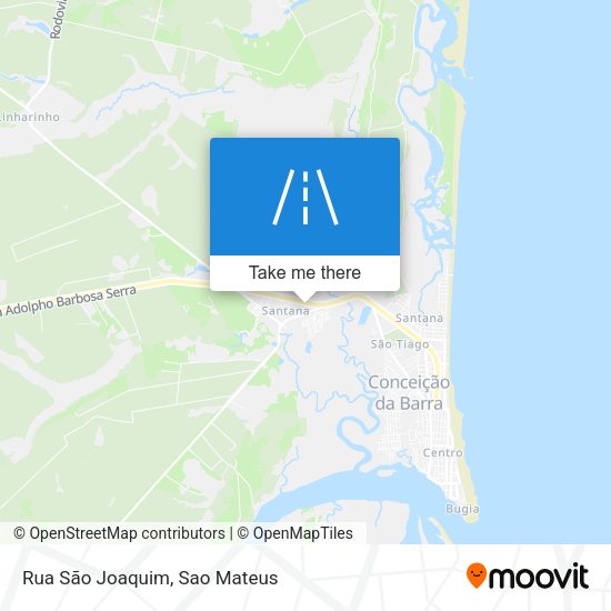 Rua São Joaquim map